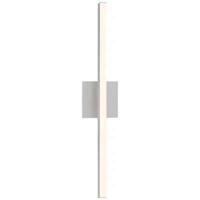 Sonneman Stix 24 3/4" High Satin Aluminum Led Wall Sconce
