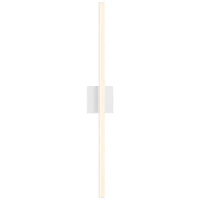 Sonneman Stix 32 1/4" High Satin White Led Wall Sconce