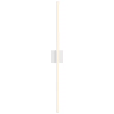 Sonneman Stix 40" High Satin White Led Wall Sconce