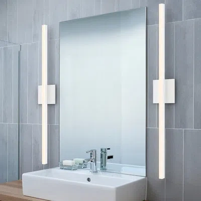Sonneman Stix Led Vanity Light - 24" In Satin White