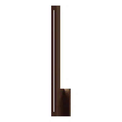 Sonneman Stripe Led  Outdoor Wall Sconce In Textured Bronze-1