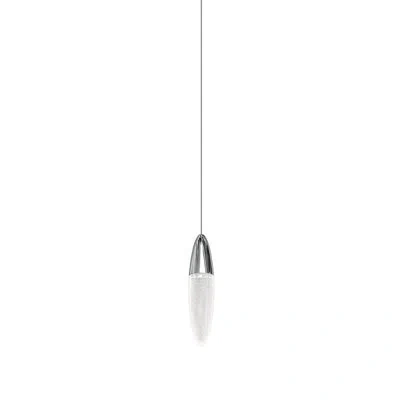 Sonneman Sultana 1-light Pendant In Polished Brass,white