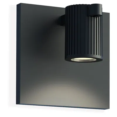 Sonneman Suspenders 2.25" High Satin Black Led Wall Sconce