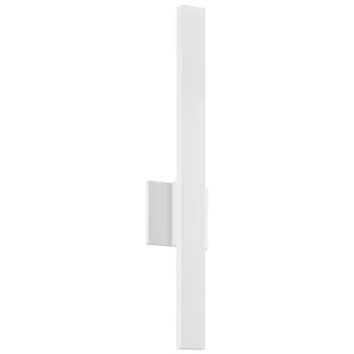 Sonneman Sword 24 1/4"h Textured White Led Outdoor Wall Light