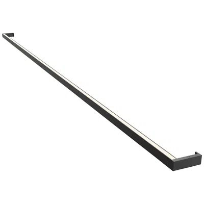 Sonneman Thin-line 96" Wide Satin Black Led Wall Bar
