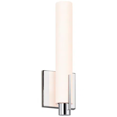 Sonneman Tubo Slim 13 1/4"h Polished Chrome Spine Led Wall Sconce