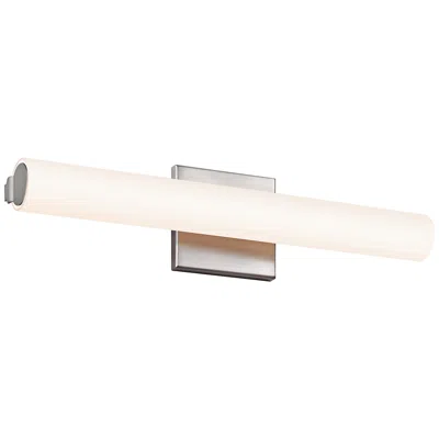 Sonneman Tubo Slim 18" Wide Satin Nickel Led Bath Light