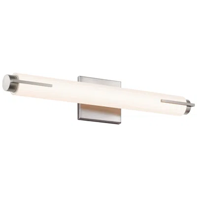 Sonneman Tubo Slim 19.5" Wide Satin Nickel Led Bath Light