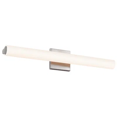 Sonneman Tubo Slim 24" Wide Satin Nickel Led Bath Light