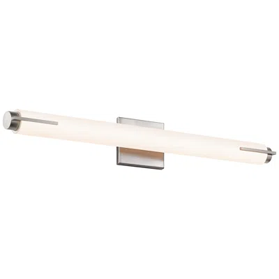 Sonneman Tubo Slim 25 1/2"w Led Bath Light In Satin Nickel