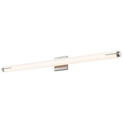 Sonneman Tubo Slim 41.5" Wide Satin Nickel Led Bath Light