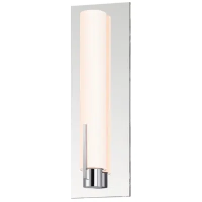 Sonneman Tubo Slim Led 12" Led Panel Sconce - Polished Chrome