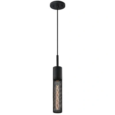 Sonneman Urban Edge 1-light Pendant - Textured Black