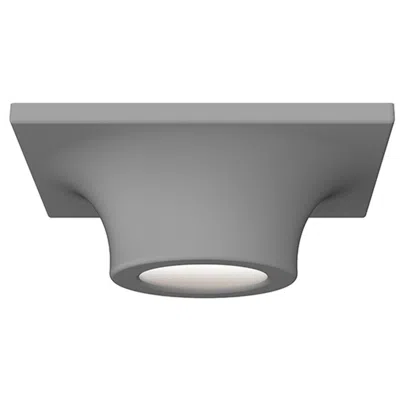 Sonneman Zoom 6" Wide Dove Gray Led Surface Mount