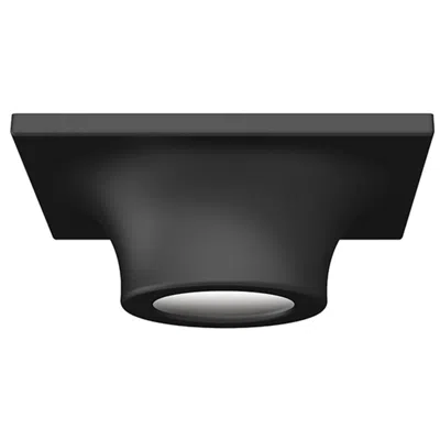 Sonneman Zoom 6" Wide Satin Black Led Surface Mount