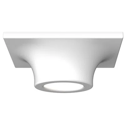 Sonneman Zoom 6" Wide Satin White Led Surface Mount