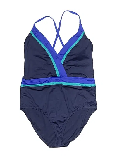 Pre-owned Sonnet Shores One Piece Swimsuit In Blue