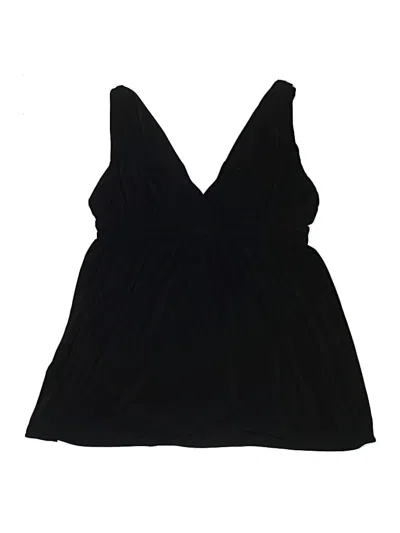 Pre-owned Sonnet Shores Swimsuit Top Black Swimwear