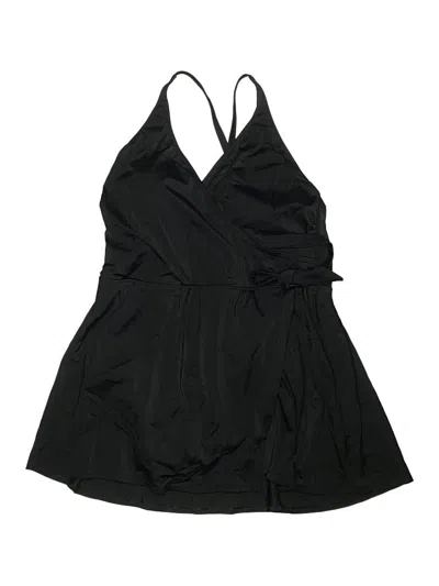 Pre-owned Sonnet Shores Swimsuit Top Black Swimwear