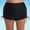Sonnet Shores Womens Plus Swim Shorts In Black