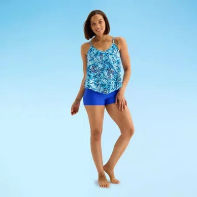 Sonnet Shores Womens Swim Shorts In Blue