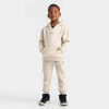 Sonneti Infant London Pullover Hoodie Set In Ancient Scroll Beige