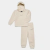 Sonneti Infant London Pullover Hoodie Set Size 12 M Fleece In Ancient Scroll Beige