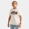 Sonneti Supply And Demand Kids' Chrome T-shirt In White 