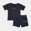 Sonneti Little Kids' London T-shirt And Shorts Set Size 24m Fleece