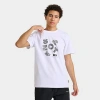 Sonneti Men's Chromes T-shirt In White/grey