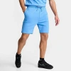 Sonneti Men's French Terry 7" Brom Shorts In Azure Blue/white