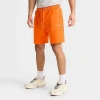 Sonneti Men's French Terry 7" Brom Shorts In Orange