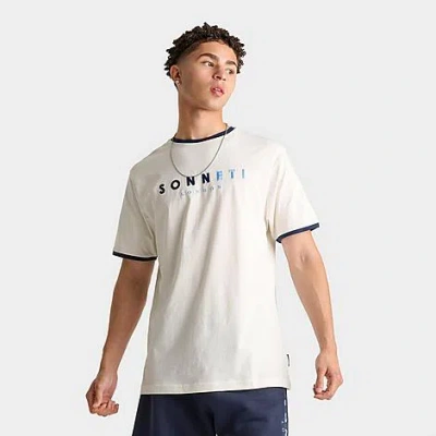 Sonneti Men's Hare Ringer T-shirt In White