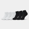 Sonneti Implus Women's  No-show Socks (6-pack) In White/black