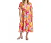 Sonny Side Up Buy Yourself Flowers Dress In Multicolor