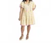 Sonny Side Up Sun's Out Fun's Out Dress In Yellow/pink