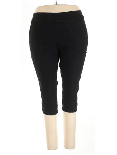 Pre-owned Sonoma Goods For Life Active Pants In Black