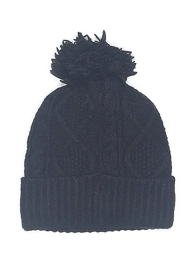 Pre-owned Sonoma Goods For Life Beanie Hat In Black