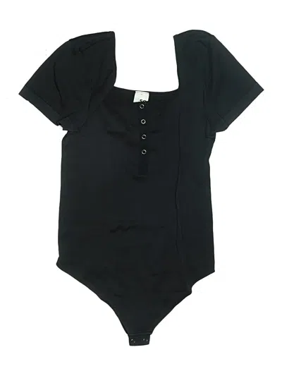 Pre-owned Sonoma Goods For Life Bodysuit In Black
