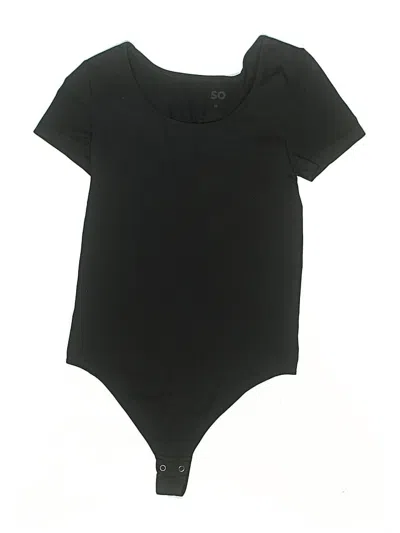Pre-owned Sonoma Goods For Life Bodysuit In Black