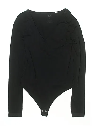 Pre-owned Sonoma Goods For Life Bodysuit In Black