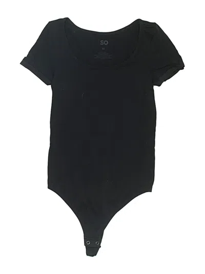 Pre-owned Sonoma Goods For Life Bodysuit In Black