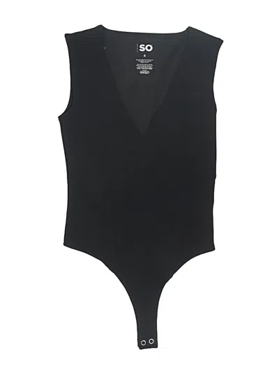 Pre-owned Sonoma Goods For Life Bodysuit In Black