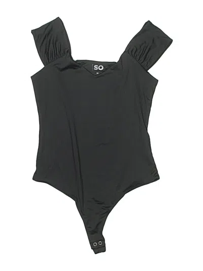 Pre-owned Sonoma Goods For Life Bodysuit In Black