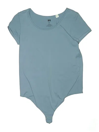 Pre-owned Sonoma Goods For Life Bodysuit In Blue