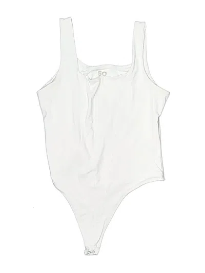 Pre-owned Sonoma Goods For Life Bodysuit In White