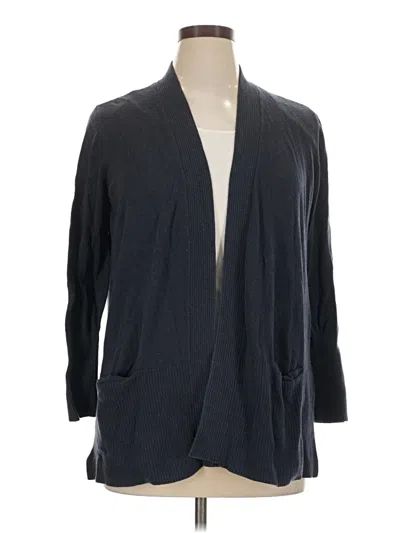 Pre-owned Sonoma Goods For Life Cardigan Sweater In Black