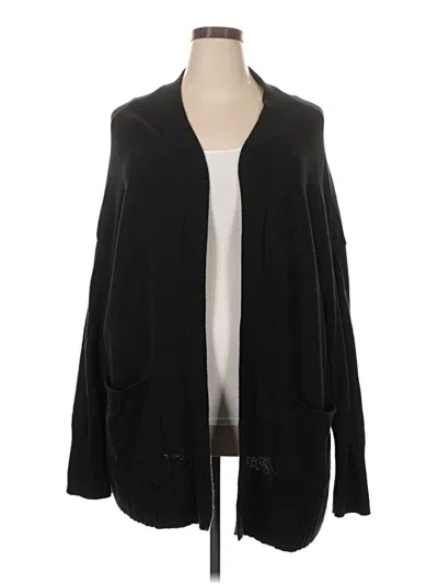 Pre-owned Sonoma Goods For Life Cardigan Sweater In Black