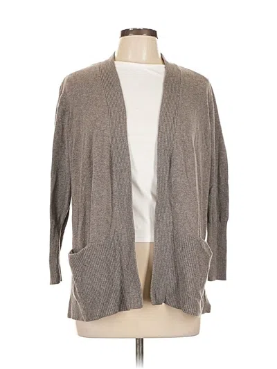 Pre-owned Sonoma Goods For Life Cardigan Sweater In Gray