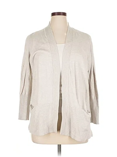 Pre-owned Sonoma Goods For Life Cardigan Sweater In Gray